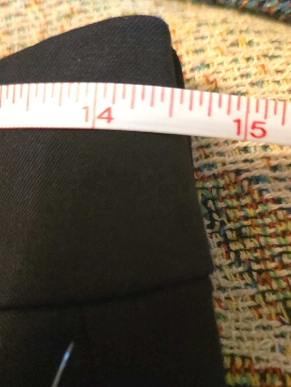 New Old Navy Women's 8 Tall High-rise Pixie Straight Black Ankle Trousers - Picture 5 of 7